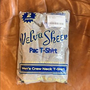 🚫SOLD🚫NWT Velva Sheen 2 Pac Heather Gray Tees M